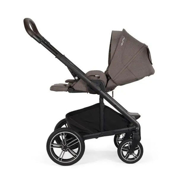 Nuna MIXX NEXT Travel System with Carrycot ARRA Flex & BASE Curv – Chestnut
