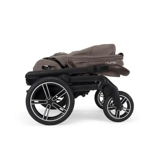 Nuna MIXX NEXT Travel System with Carrycot ARRA Flex & BASE Curv – Chestnut