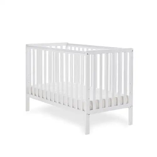 OBaby Bantam Cot Bed in White Obaby