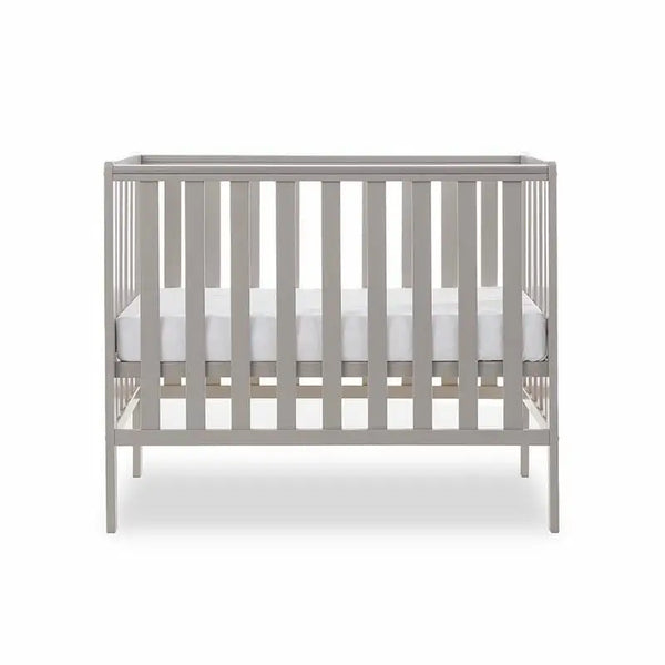 OBaby Bantam Space Saver Cot in Warm Grey Obaby