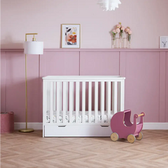 Obaby Evie Mini Under Drawer 120cm x 60cm OBaby White