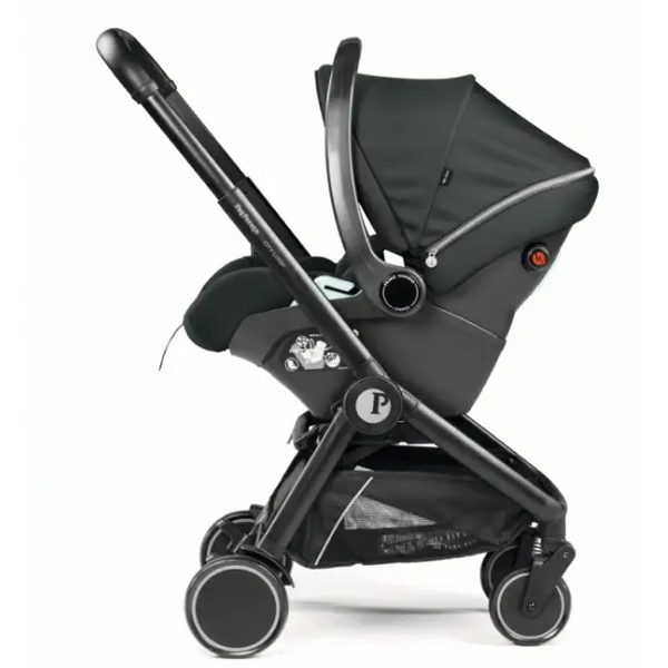 Peg Perego City Loop 3 in 1 Travel System & Accessories Bundle - Metal Peg Perego