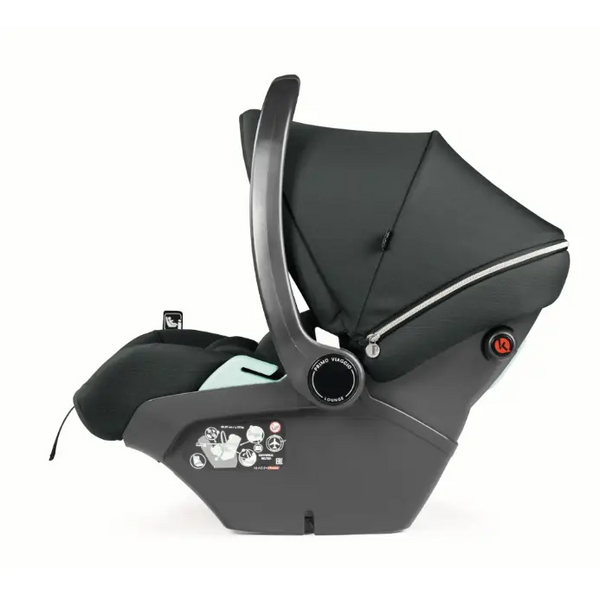 Peg Perego City Loop 3 in 1 Travel System & Accessories Bundle - Metal Peg Perego