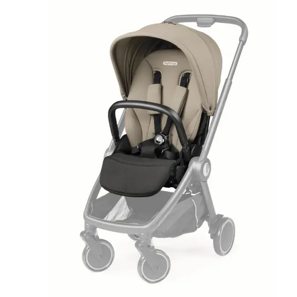 Peg Perego City Loop 3 in 1 Travel System & Lounge i-Sized Infant Carrier - Vanilla Blend Peg Perego