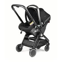 Peg Perego City Loop Chassis & Lounge i-Sized Infant Carrier - True Black Peg Perego