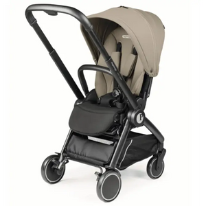 Peg Perego City Loop Twin Bundle 3 in 1 Travel System & Lounge i-Sized Infant Carrier - Vanilla Blend Peg Perego