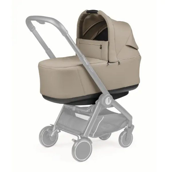 Peg Perego Peg Perego City Loop Twin Bundle 3 in 1 Travel System & Lounge i-Sized Infant Carrier - Vanilla Blend