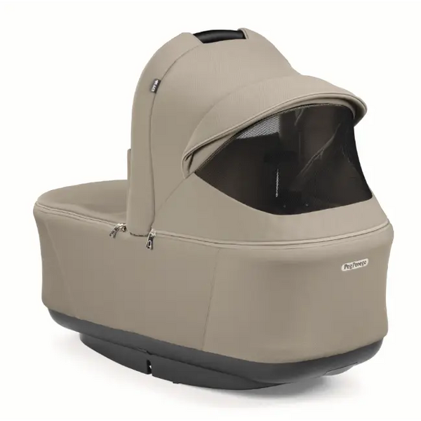 Peg Perego Peg Perego City Loop Twin Bundle 3 in 1 Travel System & Lounge i-Sized Infant Carrier - Vanilla Blend