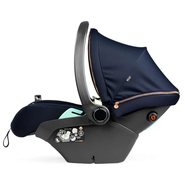 Peg Perego Primo Viaggio Lounge Reclining I-Size Car Seat - Blue Shine  Peg Perego   