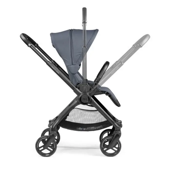 Peg Perego Switch Stroller & Carrycot Bundle - Nordic Blue Peg Perego