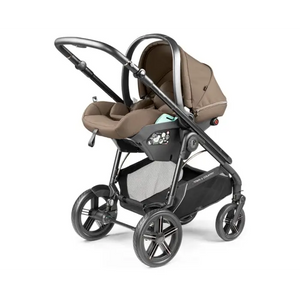 Peg Perego Veloce Deluxe Town Country Travel System i-Size Accessory Bundle - Pine Bark Peg Perego