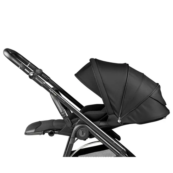 Peg Perego Veloce Deluxe Travel System i-Size Bundle with Accessories - True Black Peg Perego