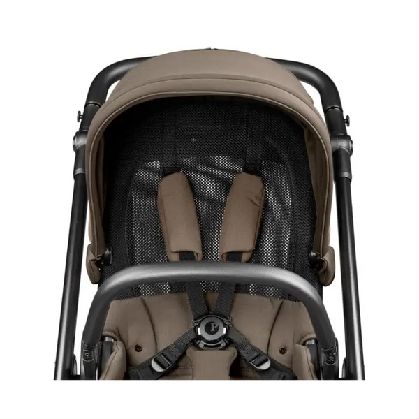 Peg Perego Veloce Elite Town Country Travel System i-Size Highchair Bundle - Pine Bark Peg Perego