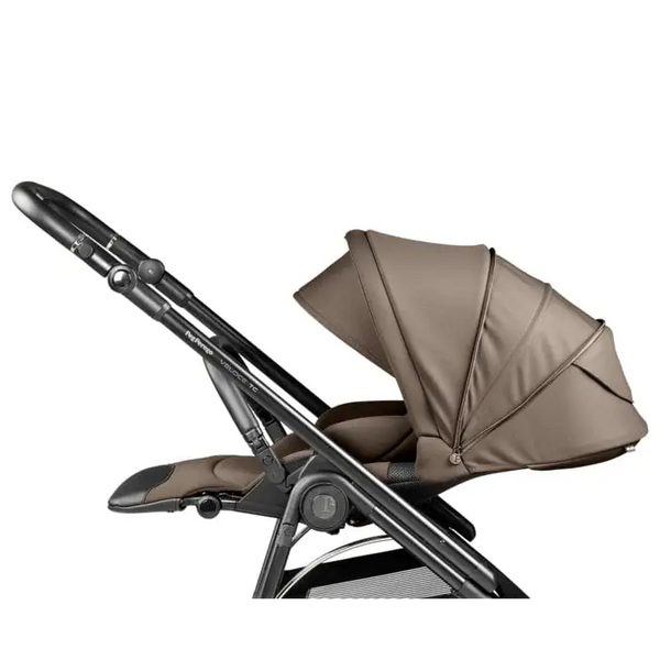 Peg Perego Veloce Elite Town Country Travel System i-Size Highchair Bundle - Pine Bark Peg Perego