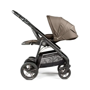 Peg Perego Veloce Elite Town Country Travel System i-Size Highchair Bundle - Pine Bark Peg Perego