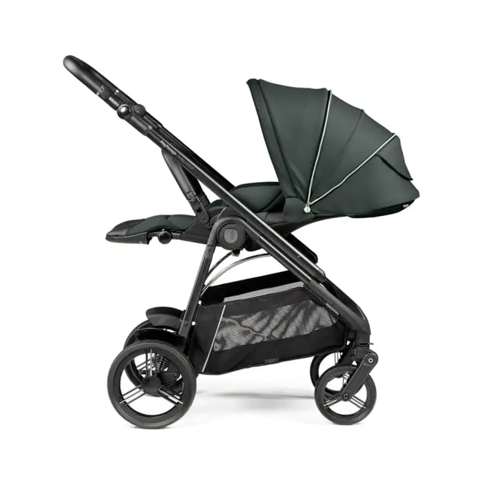 Peg Perego Veloce Elite Travel System 360 Twist i-Size Highchair Bundle - Metal Peg Perego