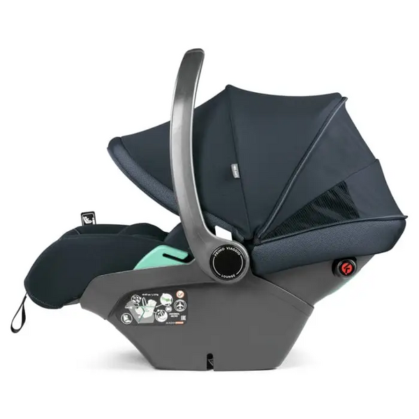 Peg Perego Veloce Elite Travel System 360 Twist i-Size Highchair Bundle - Fiat 500 Peg Perego