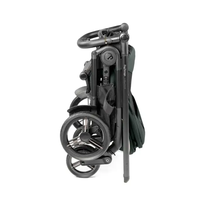 Peg Perego Veloce Elite Travel System 360 Twist i-Size Highchair Bundle - Metal Peg Perego