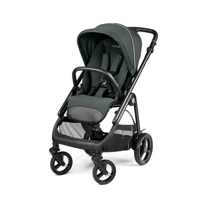 Peg Perego Veloce Elite Travel System 360 Twist i-Size Highchair Bundle - Metal Peg Perego
