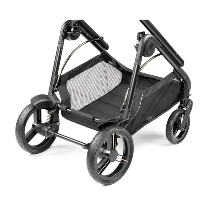 Peg Perego Veloce Elite Travel System 360 Twist i-Size Highchair Bundle - Metal Peg Perego