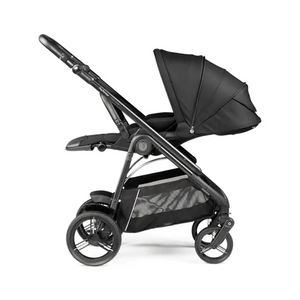 Peg Perego Veloce Elite Travel System i-Size 360 Bundle With Highchair - True Black Peg Perego