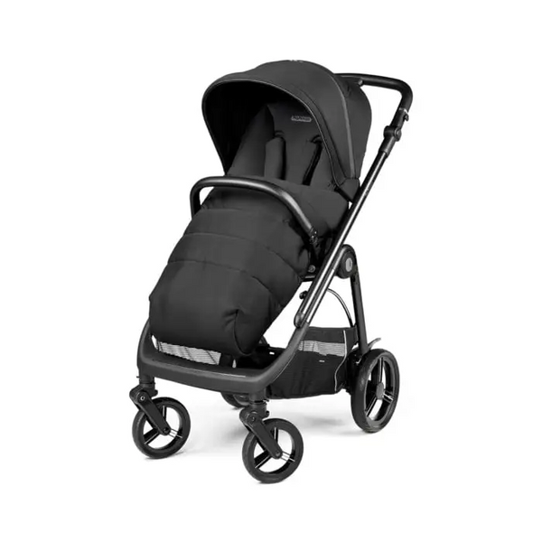 Peg Perego Veloce Elite Travel System i-Size 360 Bundle With Highchair - True Black Peg Perego