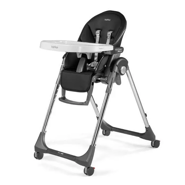 Peg Perego Veloce Elite Travel System i-Size 360 Bundle With Highchair - True Black Peg Perego