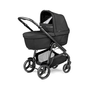 Peg Perego Veloce Elite Travel System i-Size 360 Bundle With Highchair - True Black Peg Perego