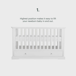 Cuddle Co Beaumont 2 Piece Nursery Furniture Set