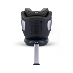 Fresh Black XENON 1, rear view showing the black shell, ventilation panel and extended silver support leg.