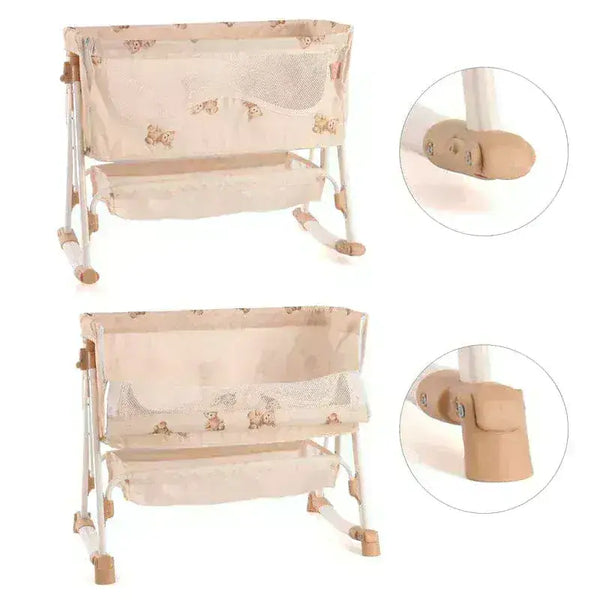 Roma Teddy Dolls Bedside Crib Roma Prams