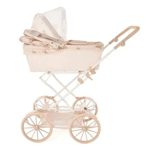 Roma Teddy Reborn Dolls Pram – Large Classic Pram for Older Children Roma Prams