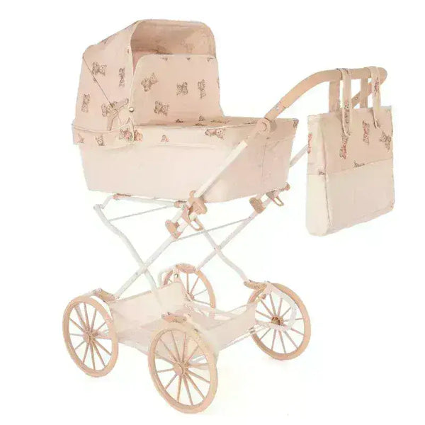 Roma Teddy Reborn Dolls Pram – Large Classic Pram for Older Children Roma Prams