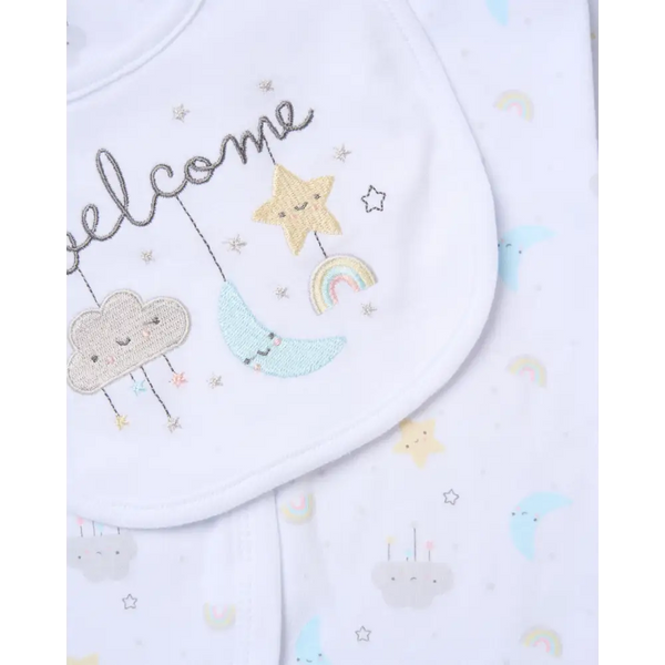 Unisex ’Welcome’ 5 Piece Layette Set