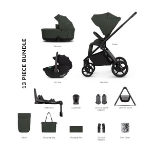 Venicci Claro 2 Noir Black 4-in-1 Travel System UK | Isofix & Home Stand