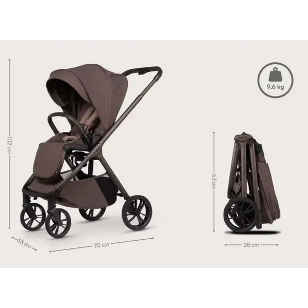 Venicci Tila Noce 4-in-1 Plus with i-Size Car Seat + 360° Base