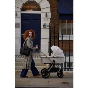 Venicci Upline 2 Stone Beige Pram 3 in 1 + 360 Tiago Beige Isofix Bundle Venicci