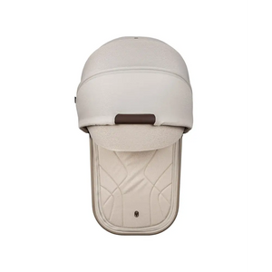 Venicci Upline 2 Stone Beige Pram 3 in 1 Bundle + Tiago Beige Car Seat Venicci